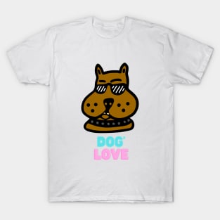 Love dog my family T-Shirt